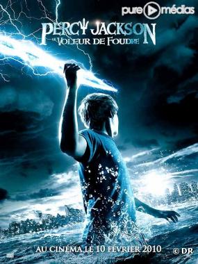 Affiche "Percy Jackson : le voleur de foudre"