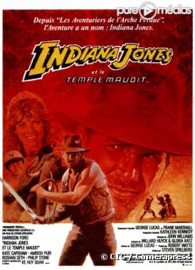Affiche : Indiana jones et le temple maudit