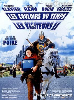 Affiche : Les couloirs du temps (les visiteurs