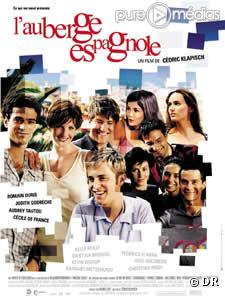 Affiche de "L'Auberge espagnole".