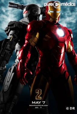 Affiche promotionnelle de "Iron Man 2"