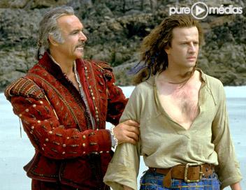 Sean Connery et Christophe Lambert dans "Highlander"
