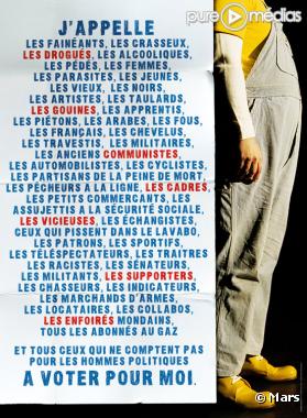 L affiche de "Coluche".