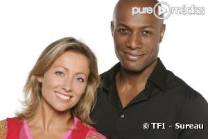 Anne-Sophie Lapix et Harry Roselmack