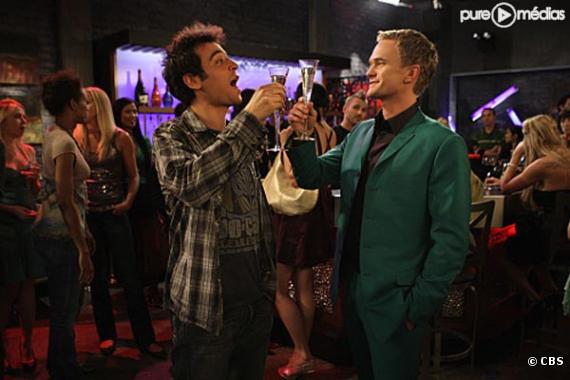 Josh Radnor et Neil Patrick Harris dans "How I Met Your Mother"