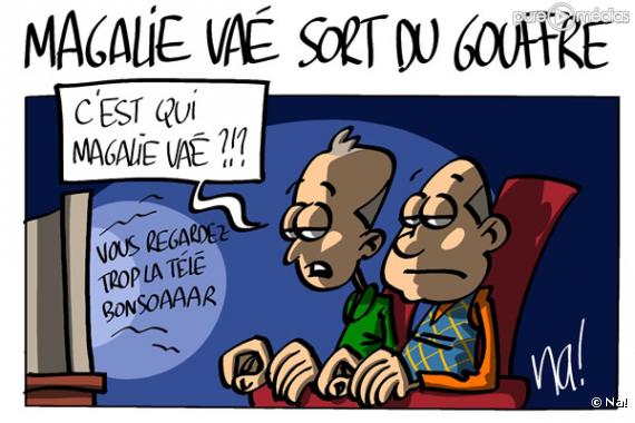 Magalie Vaé sort du gouffre