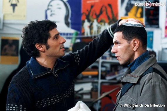 Pascal Elbé et Roschdy Zem dans "Mauvaise foi".