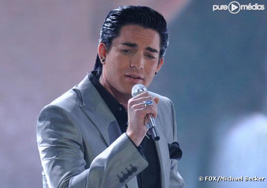 Adam Lambert sur le plateau d American Idol