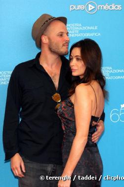Fabrice Du Welz et Emmanuelle Béart au 65ème festival international du film de Venise