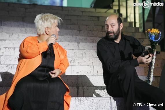 Les secrets des Enfoirés (édition 2008). Mimie Mathy et Kad Merad.