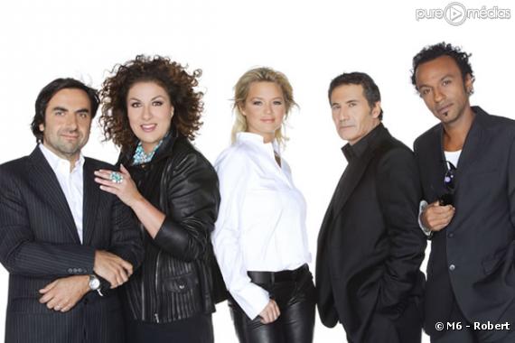André Manoukian, Marianne James, Virginie Efira, Dove Attia, Manu Katche
