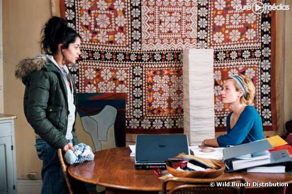 Leïla Bekhti et Cécile de France dans "Mauvaise foi".