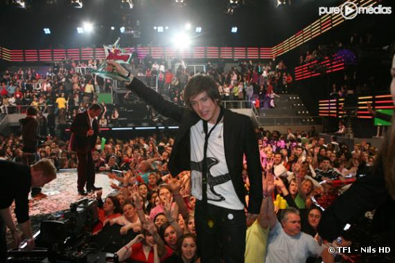 Quentin, vainqueur de la Star Academy 7.