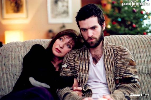 Marie-France Pisier et Romain Duris dans "Dans Paris".