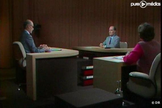 Le débat Valéry Giscard d'Estaing / François Miterrand en 1981