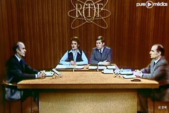 Le débat Valéry Giscard d'Estaing/François Mitterrand en 1974