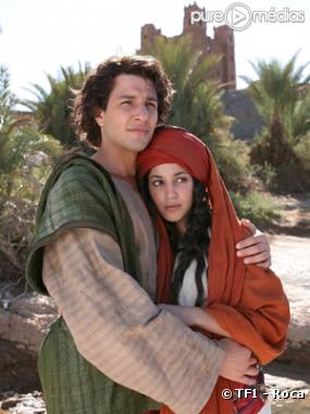 Marc Ruchman et Leila Bekhti dans "Ali Baba" sur TF1.