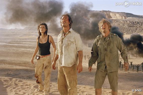 Penélope Cruz, Matthew McConaughey et Steve Zahn dans "Sahara".