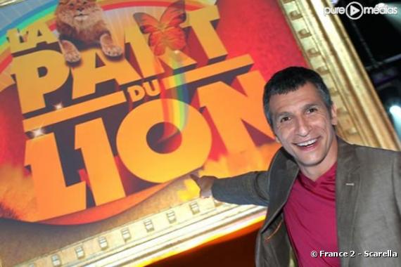 Nagui présente "La part du Lion" sur France 2
