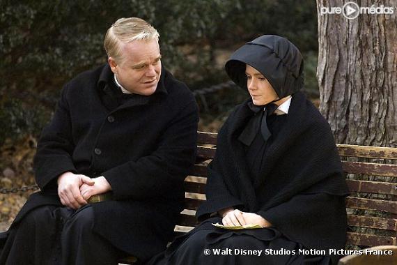 Philip Seymour Hoffman et Amy Adams dans "Doute"