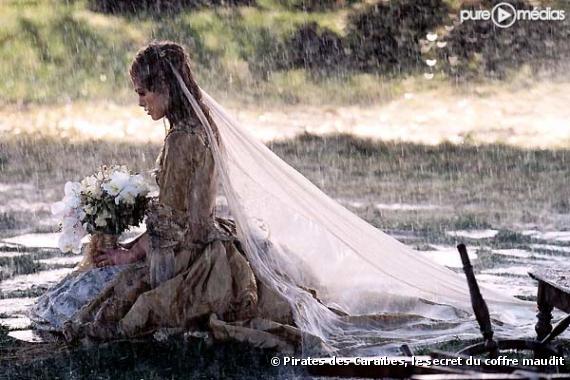 Keira Knightley dans "Pirates des Caraïbes, le secret du coffre maudit".