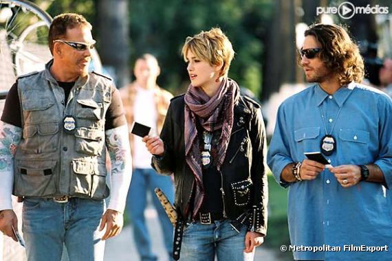 Mickey Rourke, Keira Knightley et Edgar Ramirez dans "Domino".