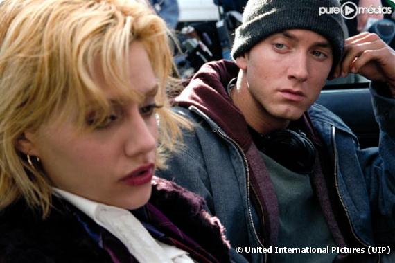 Brittany Murphy et Eminem dans "8 Mile".