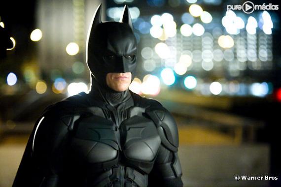 Christian Bale dans "Le chevalier noir"