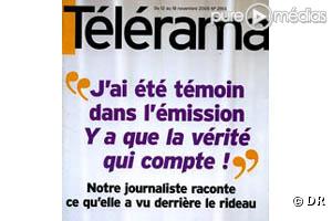 La Une de télérama le 9/11/2005