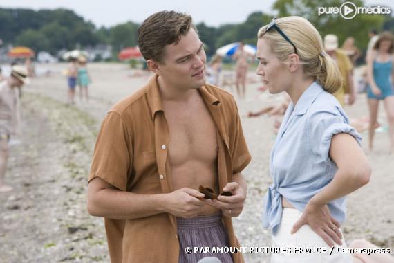 Leonardo DiCaprio et Kate Winslet dans "Les Noces Rebelles"