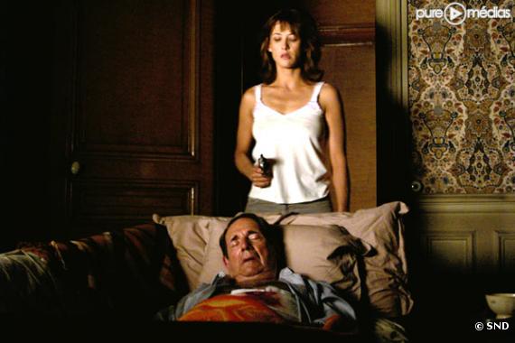 Sophie Marceau et Robert Hossein dans "La Disparue de Deauville"
