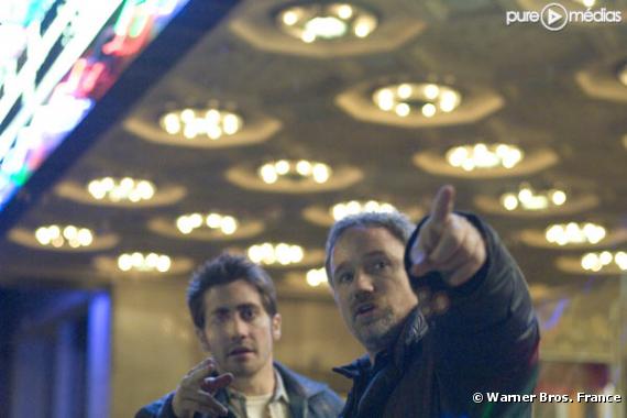 Jake Gyllenhaal et David Fincher dans "Zodiac"