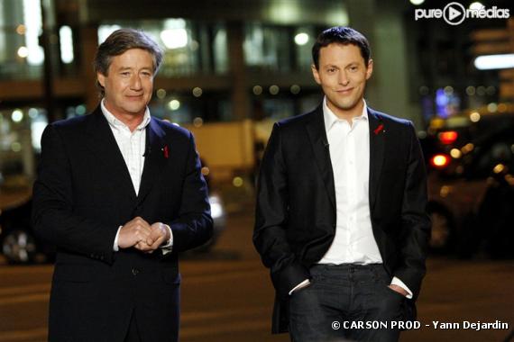 Patrick Sabatier et Marc-Olivier Fogiel