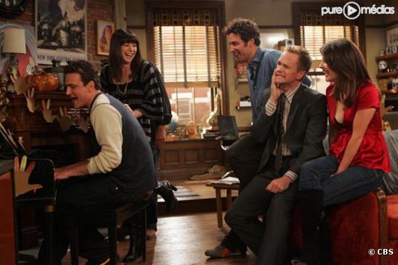 Jason Segel, Alyson Hannigan, Josh Radnor, Neil Patrick Harris et Cobie Smulders dans "How I Met Your Mother"
