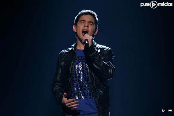 David Archuleta sur le plateau d'American Idol