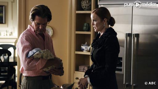 Kyle MacLachlan et Marcia Cross dans "Desperate Housewives"