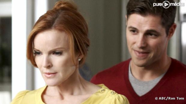 Marcia Cross et Sam Page dans "Desperate Housewives"