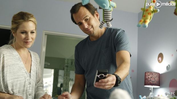 Christina Applegate et Will Arnett dans "Up All Night"