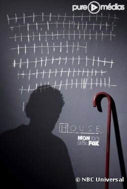Affiche promotionnelle américaine de "Dr House" saison 8