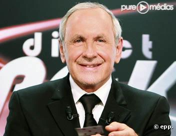 Patrice Laffont sur le plateau de ''Direct Poker''.