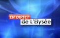 "En direct de l Elysée", diffusé le 24 avril 2008