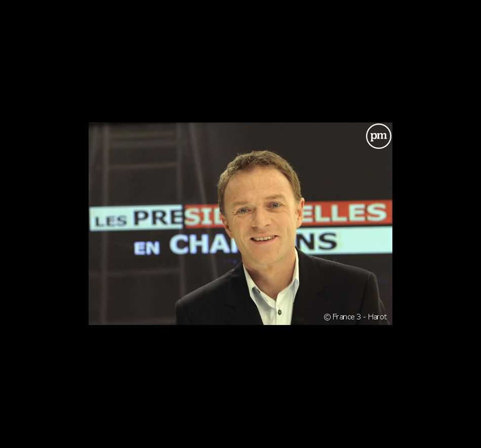 Christophe Hondelatte présente "Les présidentielles en chansons" sur France 3 (lundi 26 mars 2007)