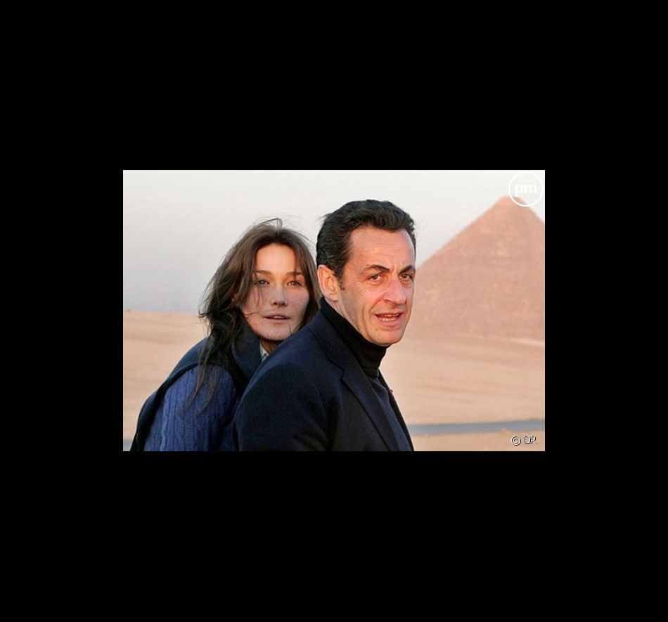 Nicolas Sarkozy et son épouse, Carla Bruni-Sarkozy.