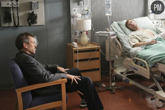 Hugh Laurie et Jimmi Simpson dans "Dr House"