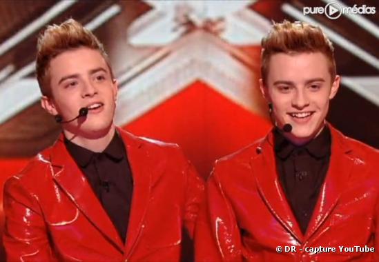 John & Edward, candidats de "The X Factor" 2009