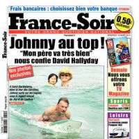 France Soir a-t-elle bidonné sa Une avec de vieux clichés de Johnny ?