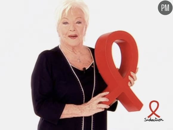 Line Renaud lance le Sidaction 2010.