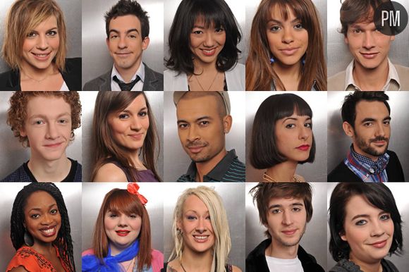 Les 15 finalistes de "Nouvelle Star 2010".