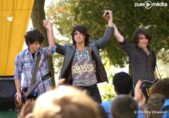 Les Jonas Brothers dans "Camp Rock"