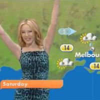 Vidéobuzz : Kylie Minogue, miss météo d'un jour